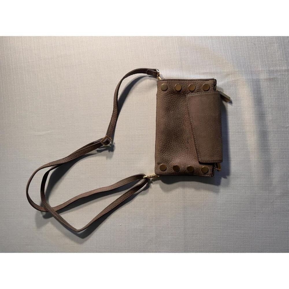 Hammitt Bag | Taupe Suede Cross Body Bag
